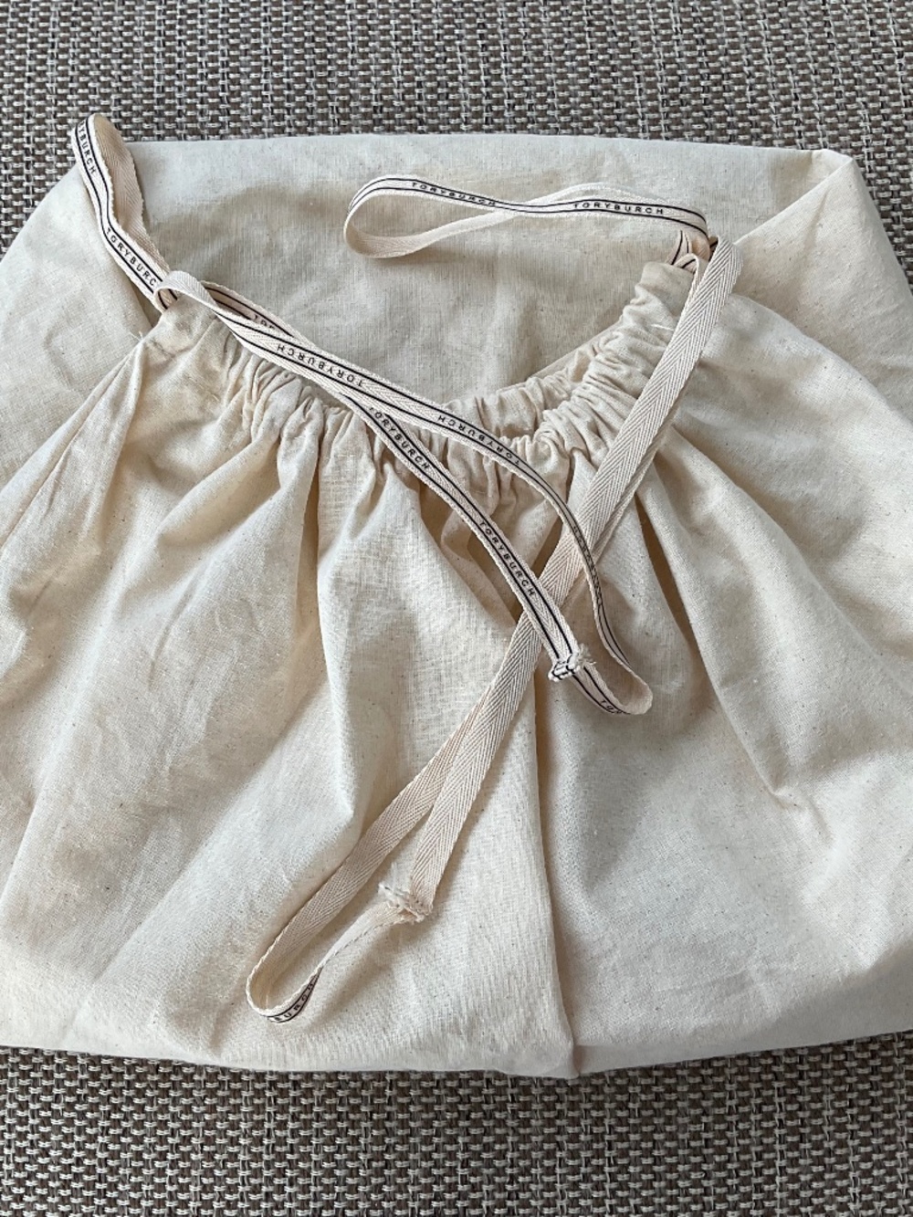 Tory Burch canvas bag,cream color - Picture 4 of 6